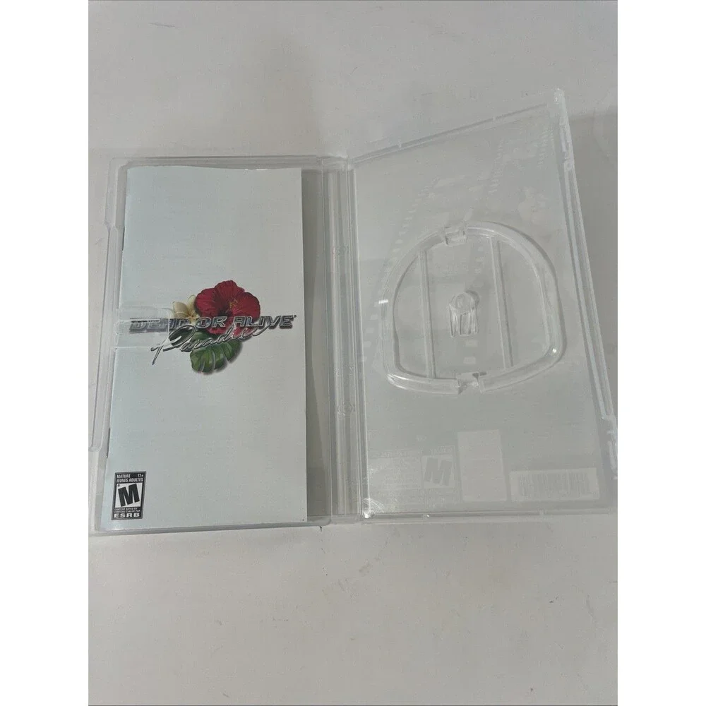 Dead or Alive: Paradise (Sony PSP, 2010) Case And Manual Only - No Game Included
